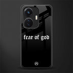fear of god back phone cover | glass case for vivo t1 44w 4g