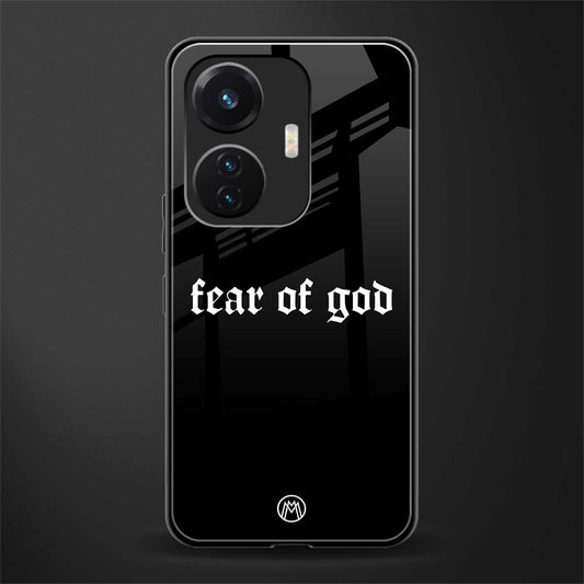 fear of god back phone cover | glass case for vivo t1 44w 4g