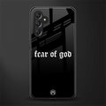fear of god back phone cover | glass case for samsun galaxy a24 4g