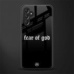 fear of god back phone cover | glass case for samsun galaxy a24 4g