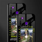 fearless mona lisa glass case for realme narzo 10 image-2