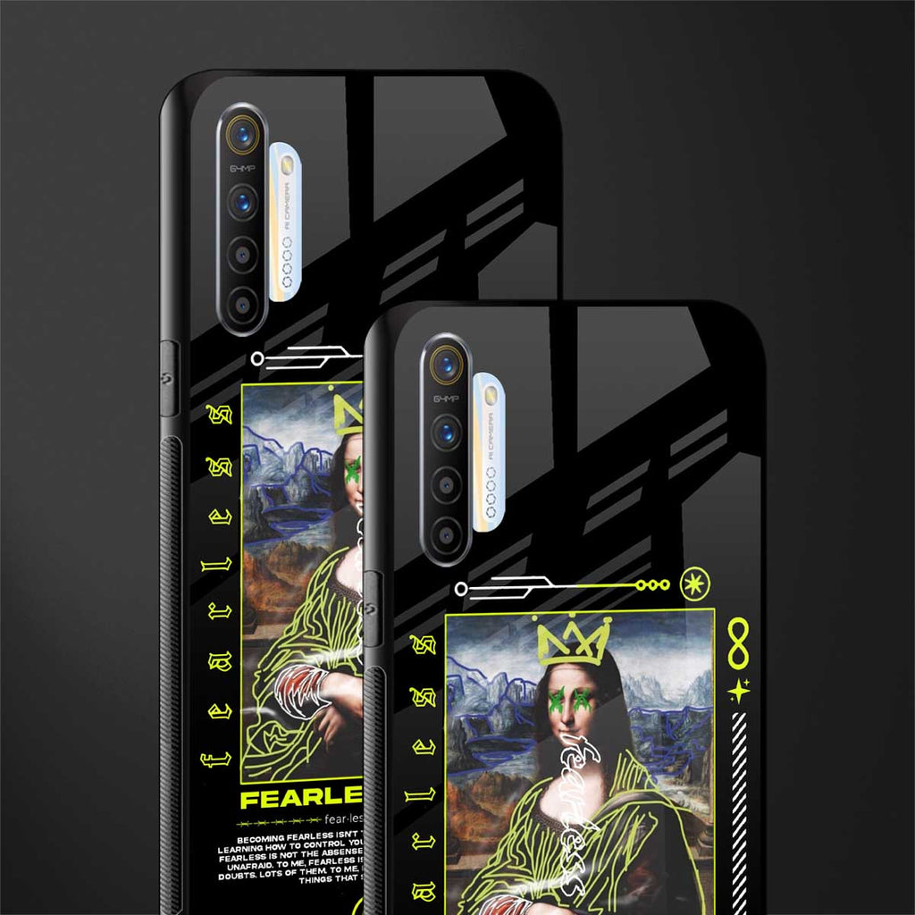 fearless mona lisa glass case for realme x2 image-2