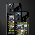fearless mona lisa glass case for oppo reno7 pro 5g image-2