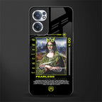 fearless mona lisa glass case for oneplus nord ce 2 5g image