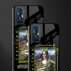 fearless mona lisa glass case for vivo v17 image-2