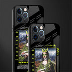 fearless mona lisa glass case for iphone 12 pro max image-2