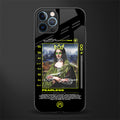 fearless mona lisa glass case for iphone 12 pro max image