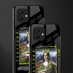 fearless mona lisa back phone cover | glass case for samsung galaxy a04