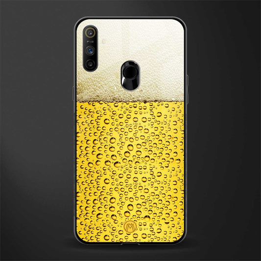 fizzy beer glass case for realme narzo 10a image