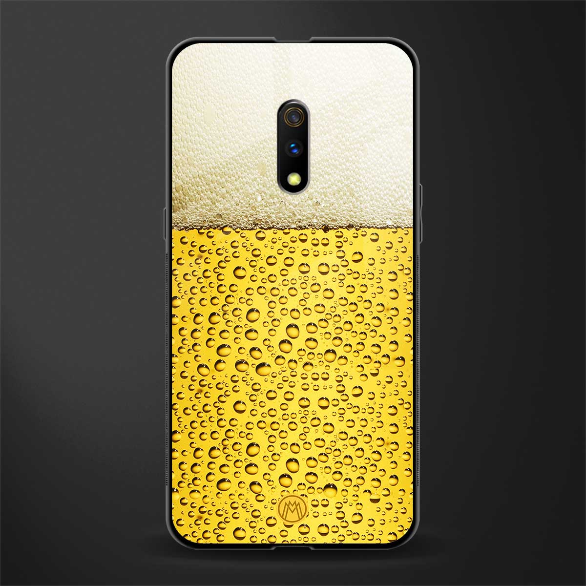 fizzy beer glass case for realme x image