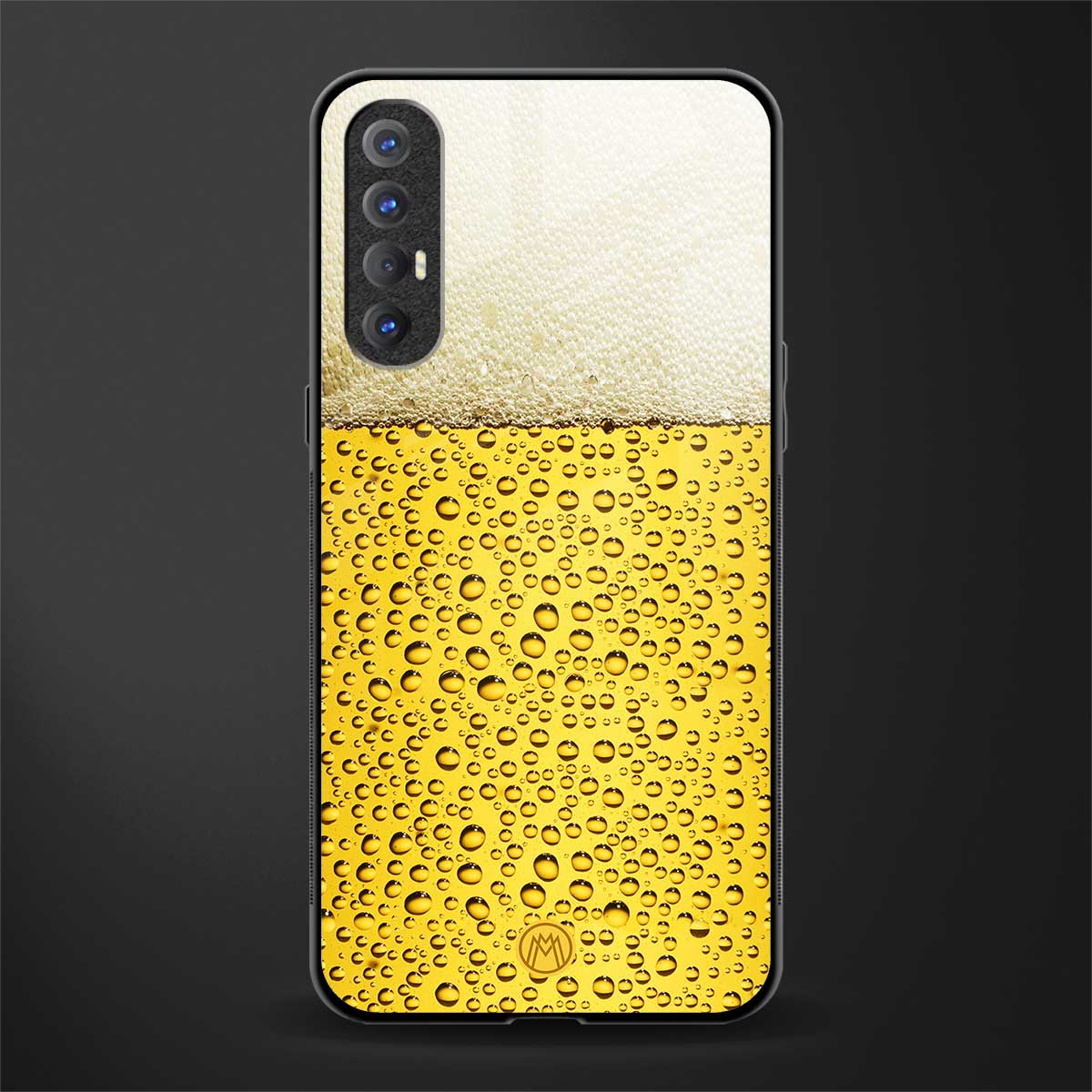 fizzy beer glass case for oppo reno 3 pro image