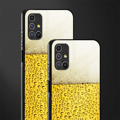 fizzy beer glass case for samsung galaxy m51 image-2