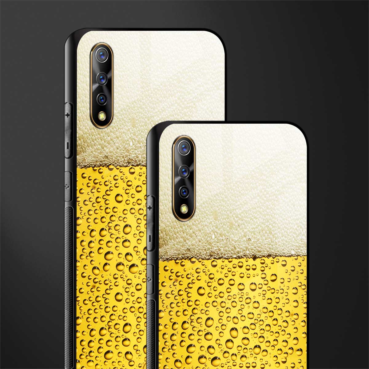 fizzy beer glass case for vivo s1 image-2