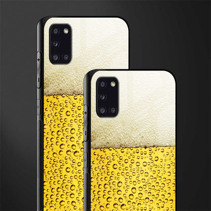fizzy beer glass case for samsung galaxy a31 image-2