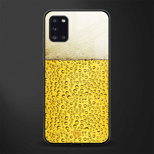 fizzy beer glass case for samsung galaxy a31 image