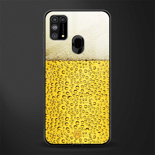 fizzy beer glass case for samsung galaxy m31 image