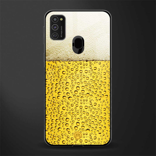 fizzy beer glass case for samsung galaxy m21 image