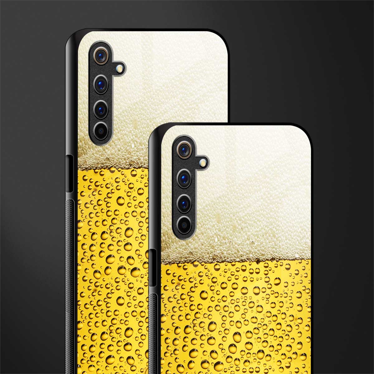 fizzy beer glass case for realme 6 image-2