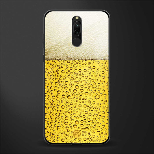 fizzy beer glass case for redmi 8 image