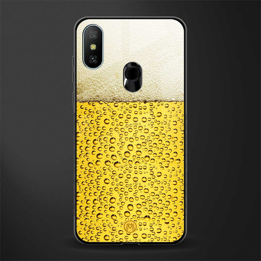 fizzy beer glass case for redmi 6 pro image