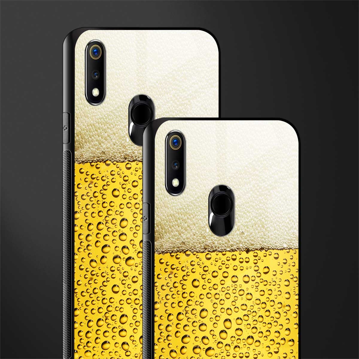 fizzy beer glass case for realme 3 pro image-2