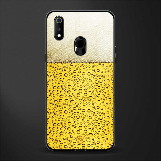 fizzy beer glass case for realme 3 image