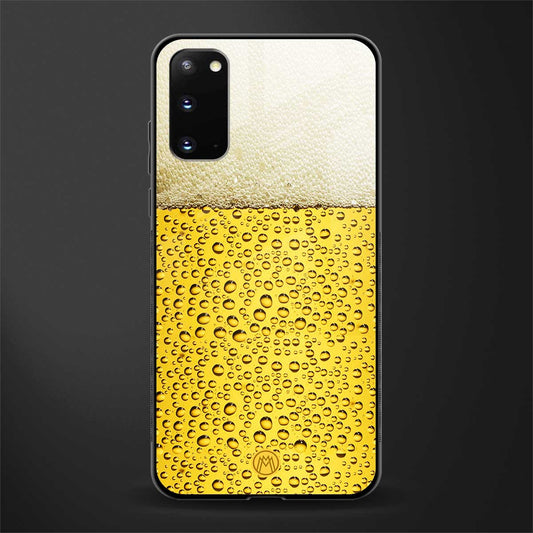fizzy beer glass case for samsung galaxy s20 image
