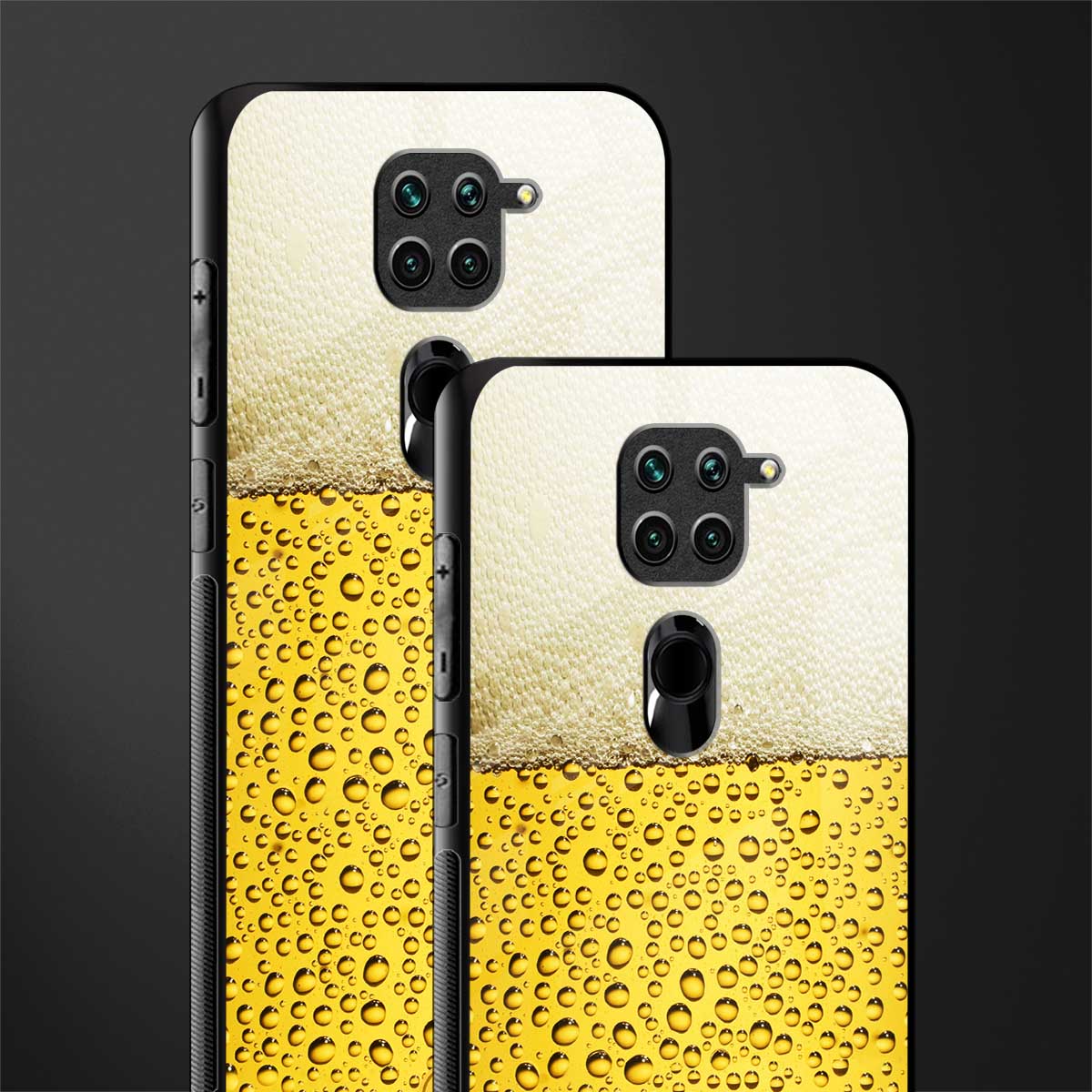 fizzy beer glass case for redmi note 9 image-2