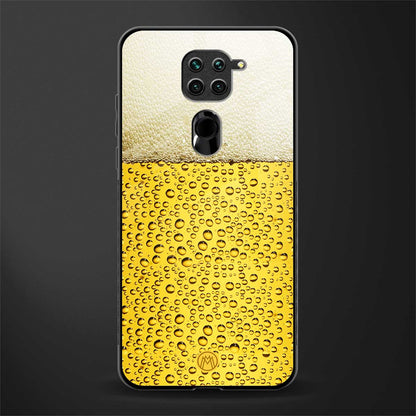 fizzy beer glass case for redmi note 9 image