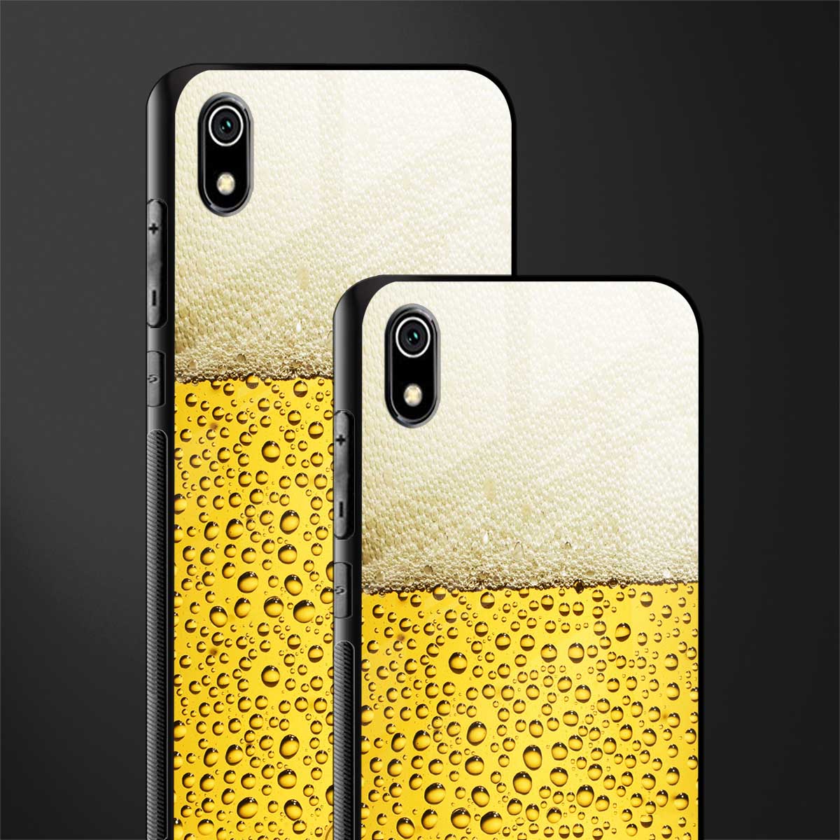 fizzy beer glass case for redmi 7a image-2