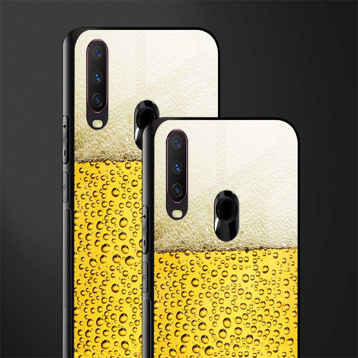 fizzy beer glass case for vivo y12 image-2