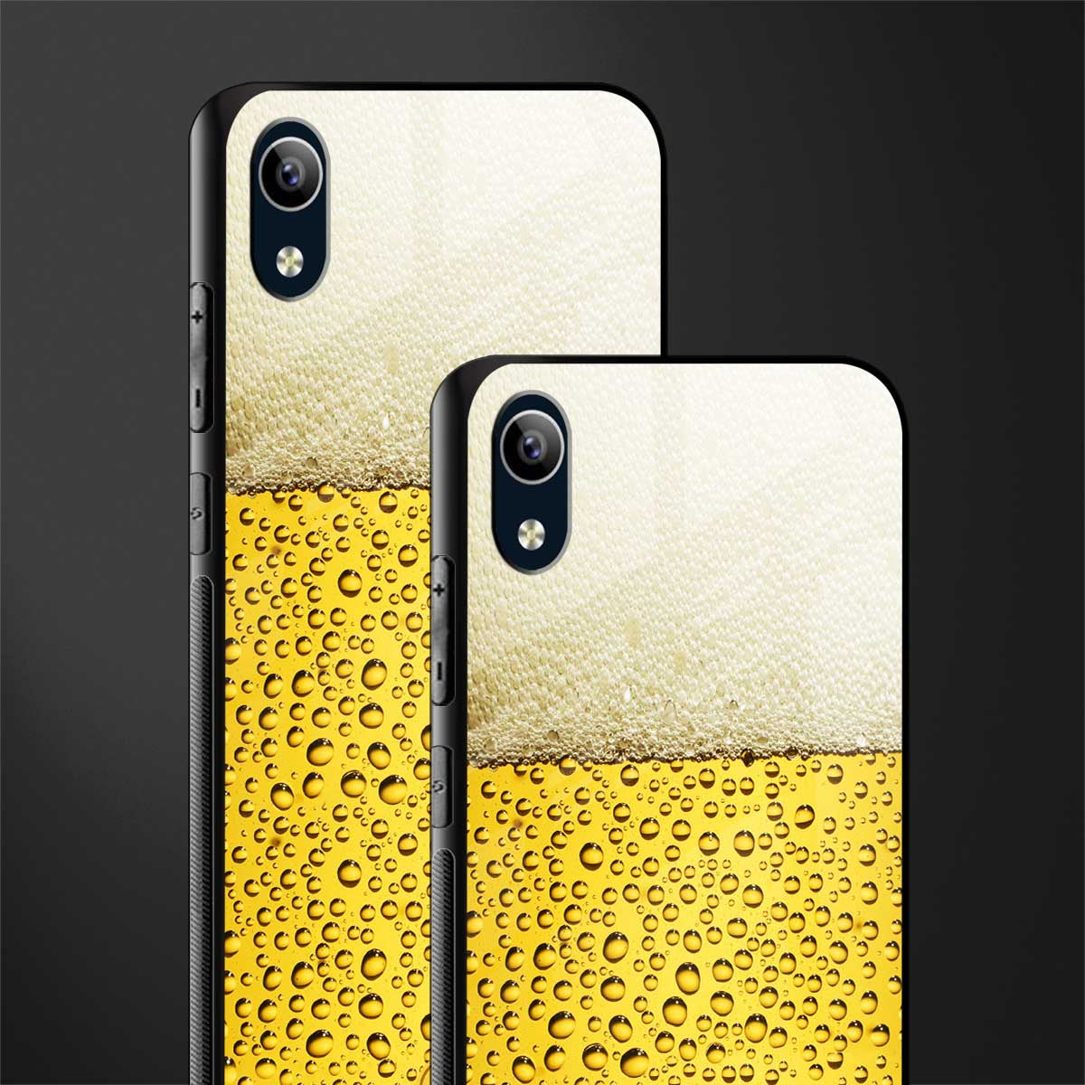 fizzy beer glass case for vivo y1s without fingerprint image-2