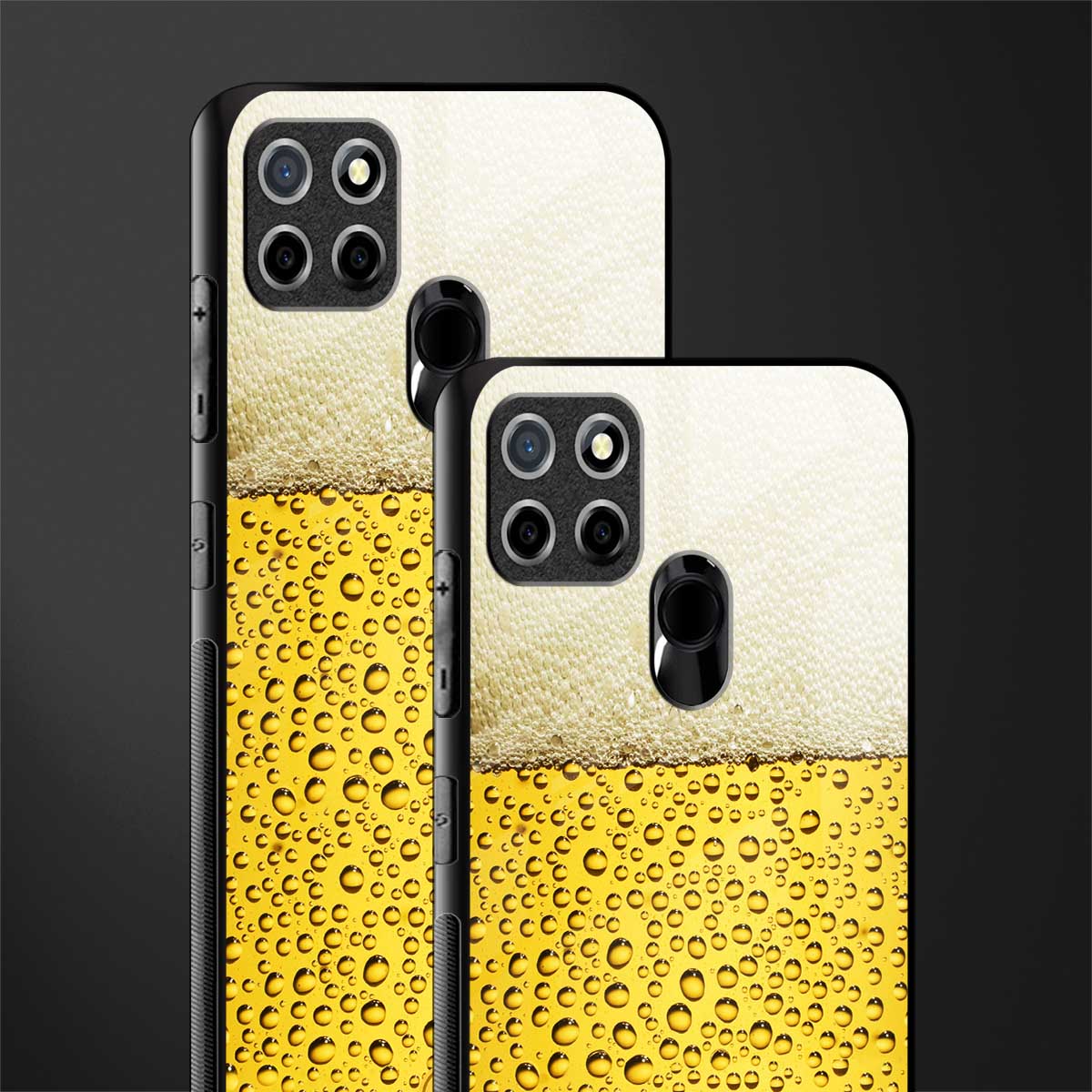 fizzy beer glass case for realme c12 image-2