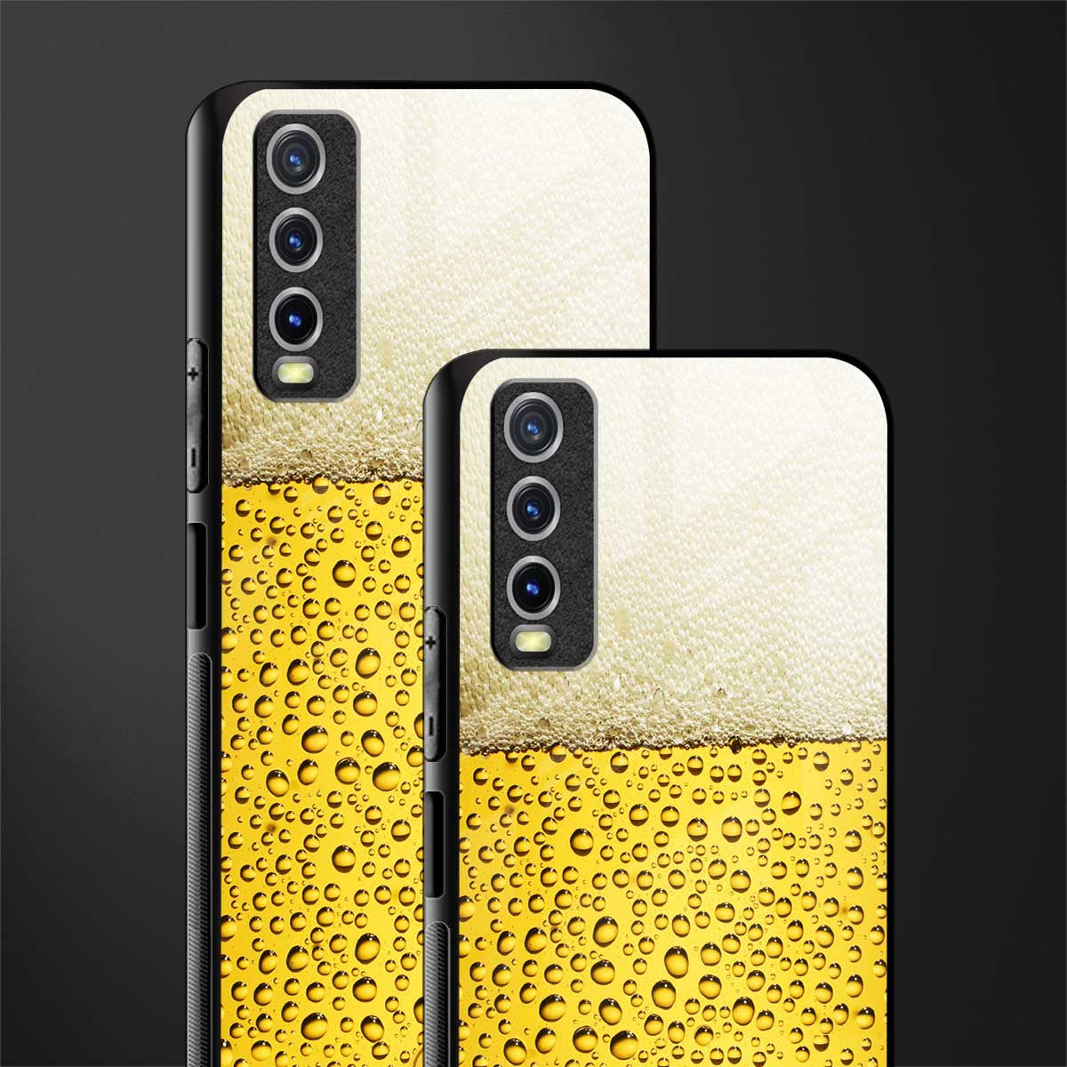 fizzy beer glass case for vivo y12s image-2