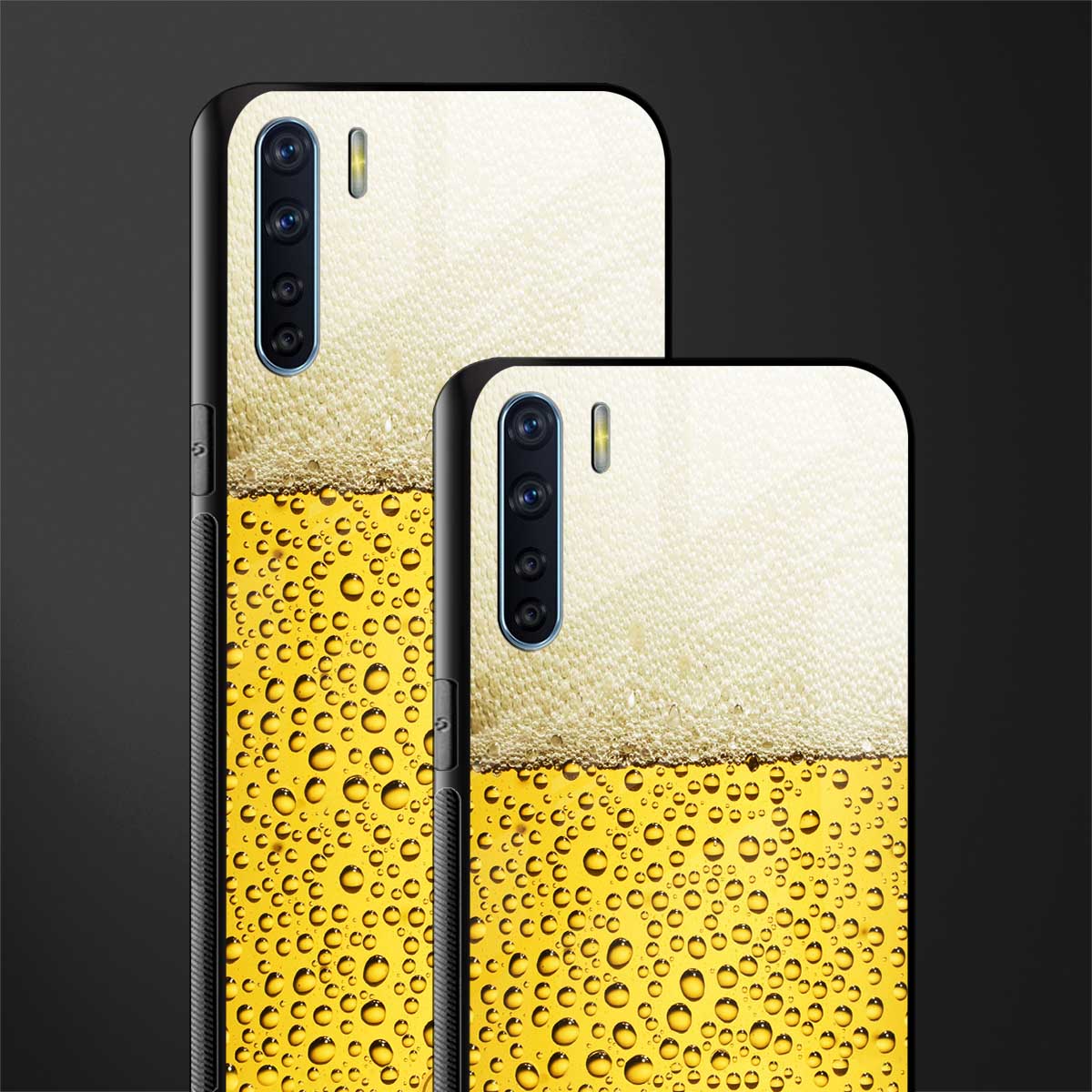 fizzy beer glass case for oppo f15 image-2