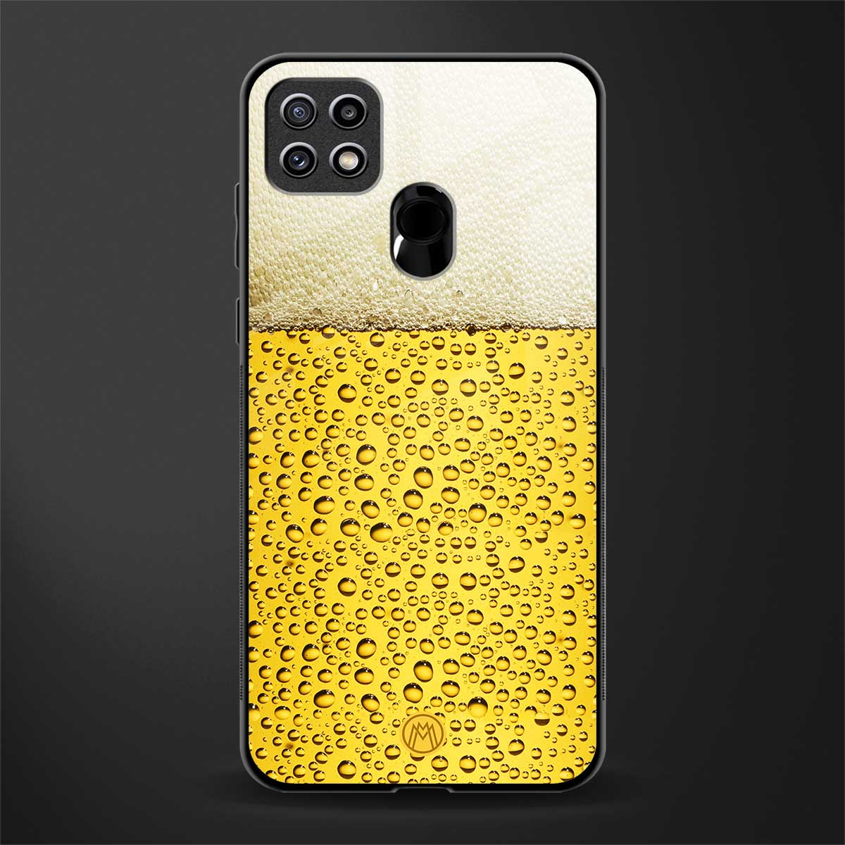fizzy beer glass case for oppo a15 image