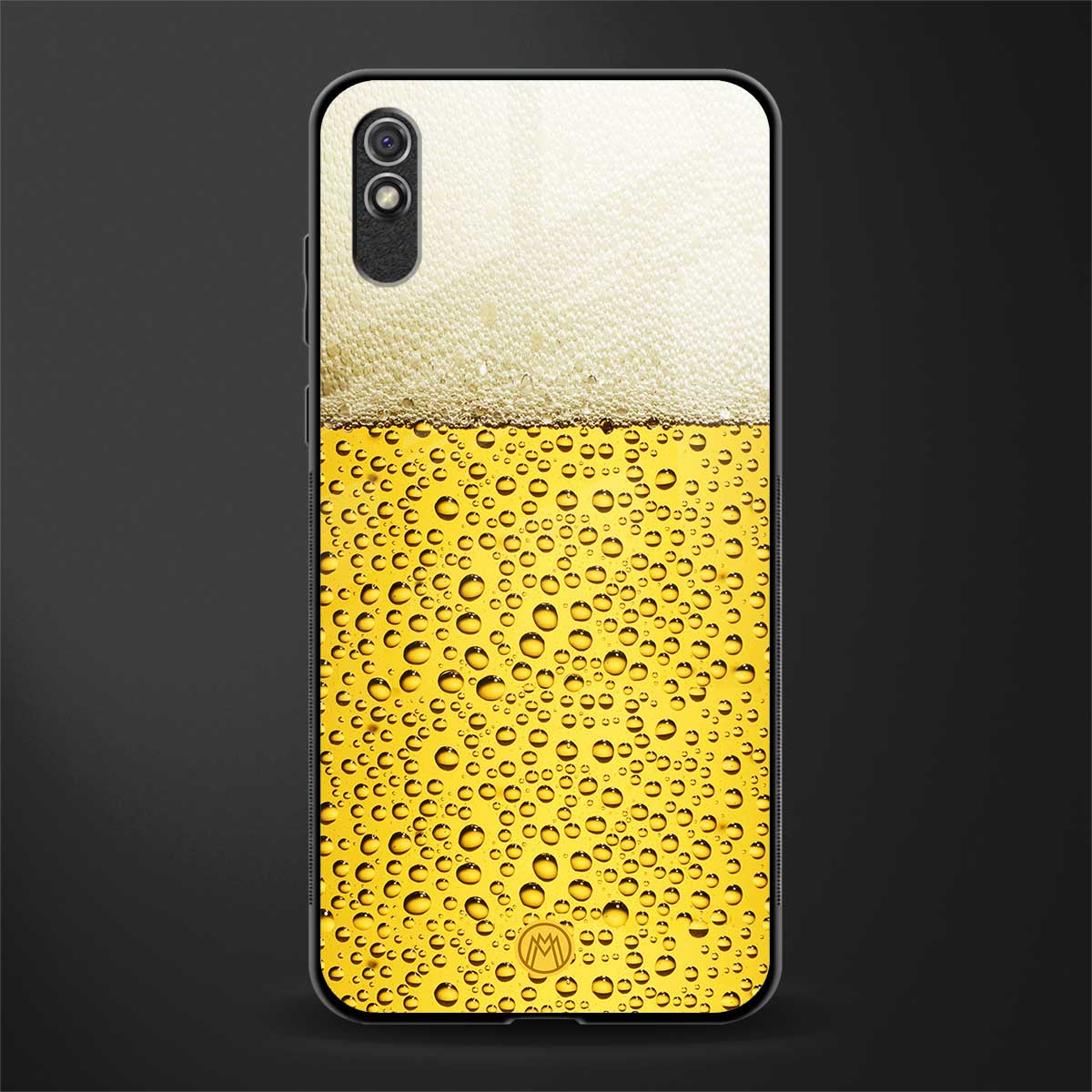 fizzy beer glass case for redmi 9i image