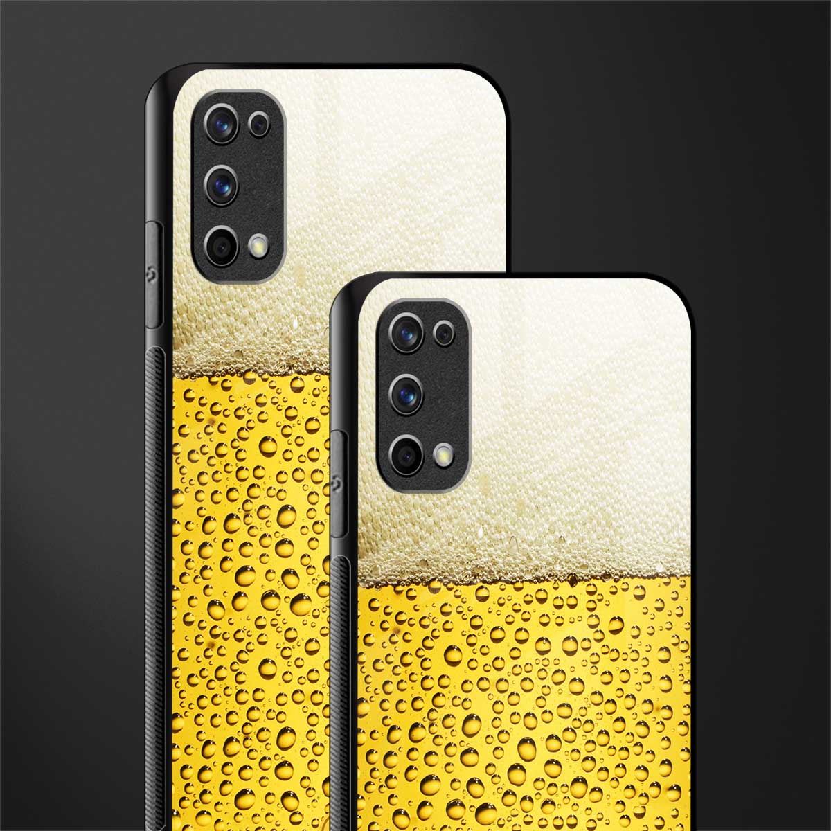fizzy beer glass case for realme 7 pro image-2