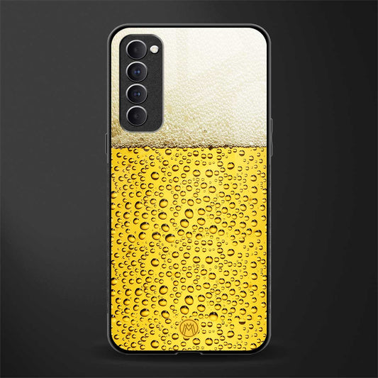 fizzy beer glass case for oppo reno 4 pro image