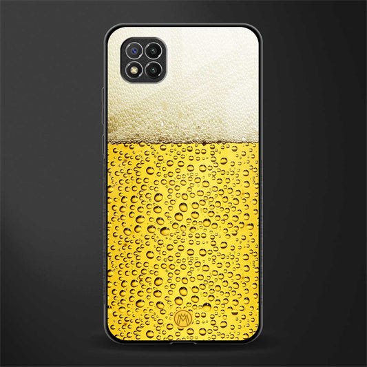 fizzy beer glass case for poco c3 image