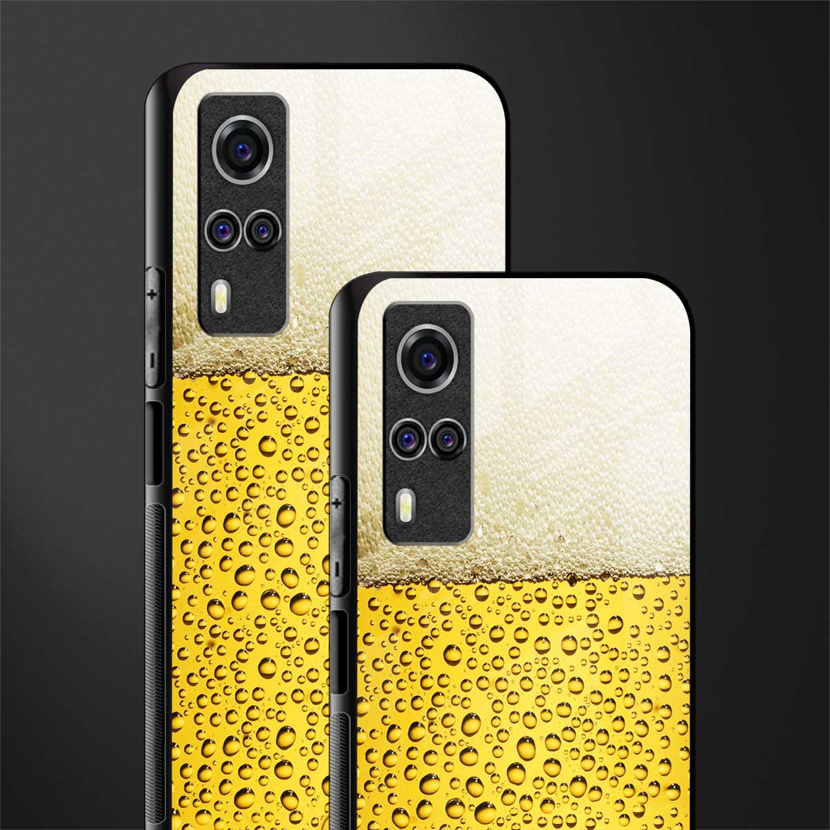 fizzy beer glass case for vivo y51a image-2