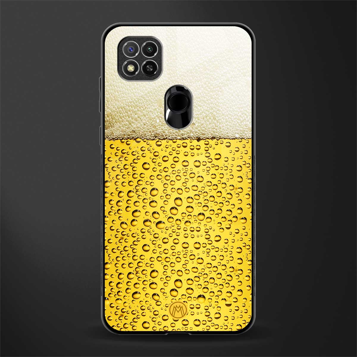 fizzy beer glass case for poco c31 image