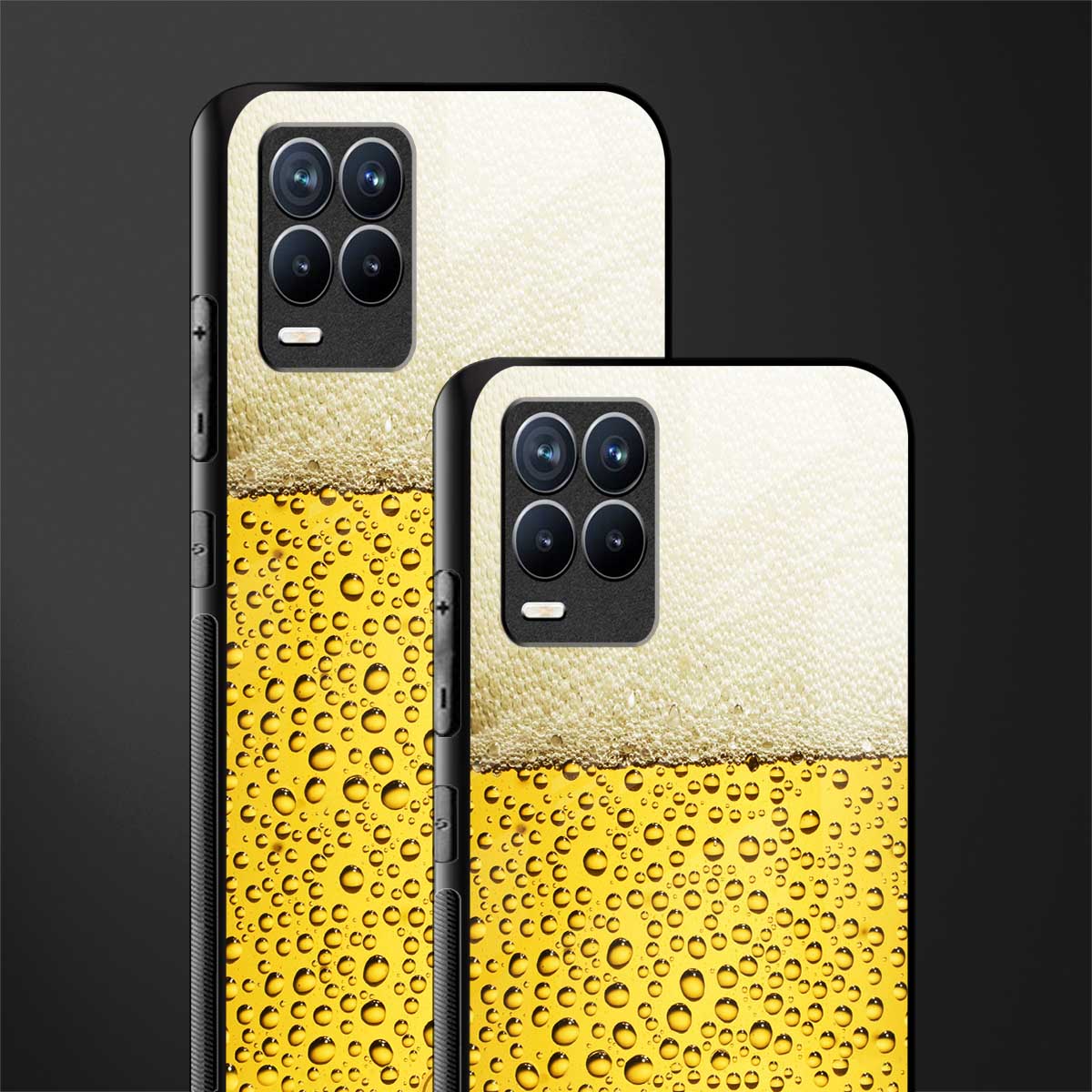 fizzy beer glass case for realme 8 4g image-2