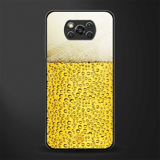 fizzy beer glass case for poco x3 image