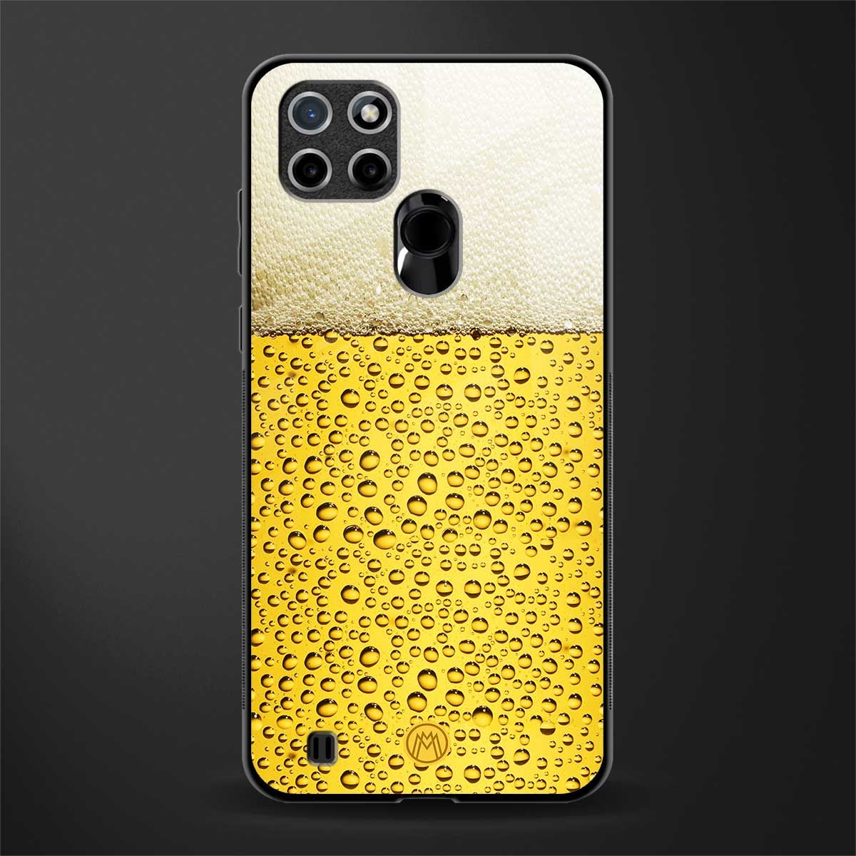 fizzy beer glass case for realme c21y image