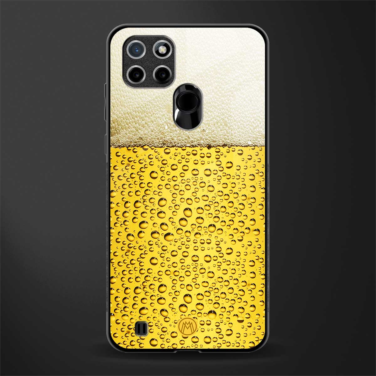 fizzy beer glass case for realme c21 image