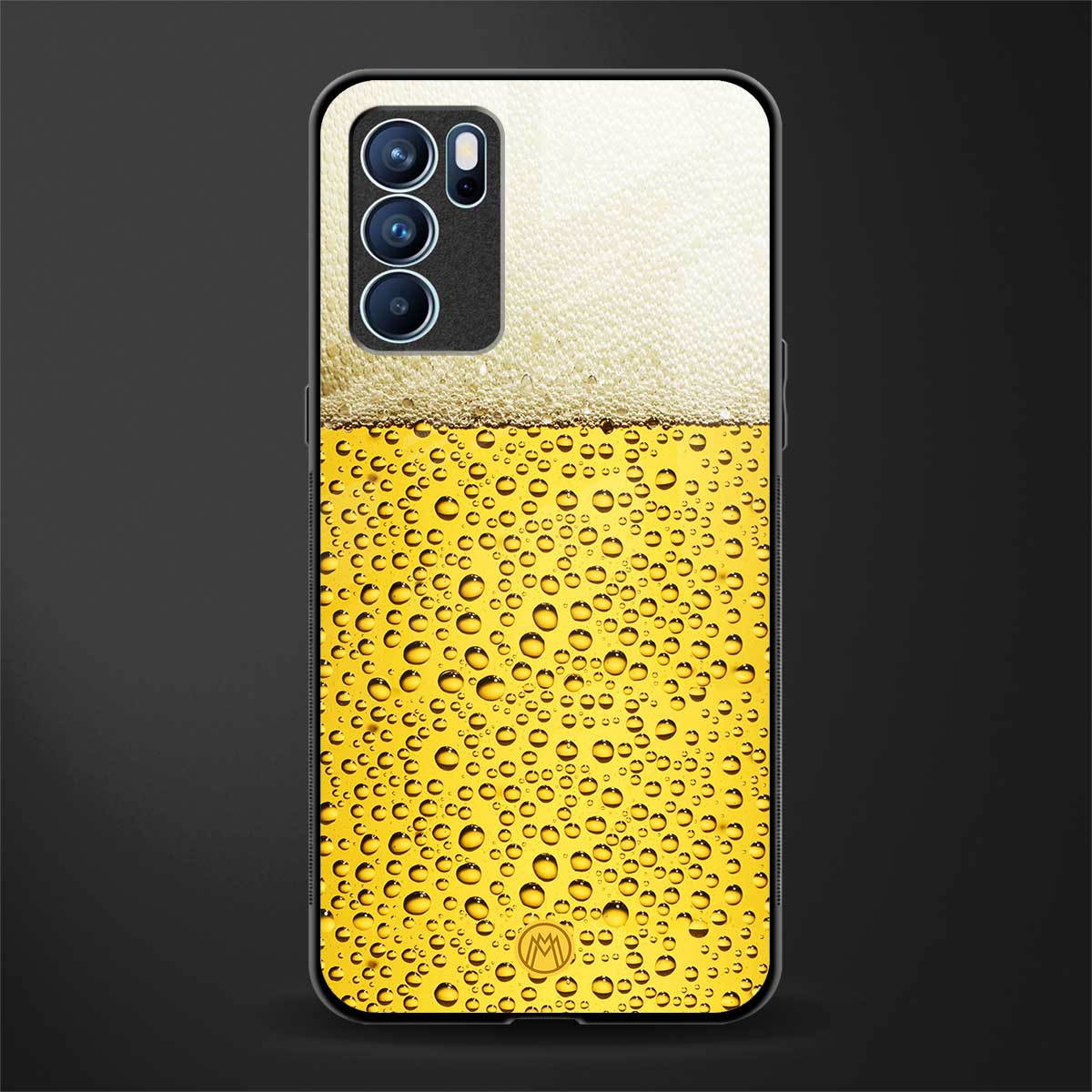 fizzy beer glass case for oppo reno6 5g image