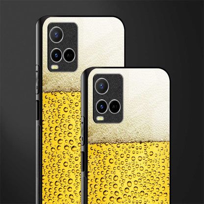 fizzy beer glass case for vivo y33s vivo y33t image-2