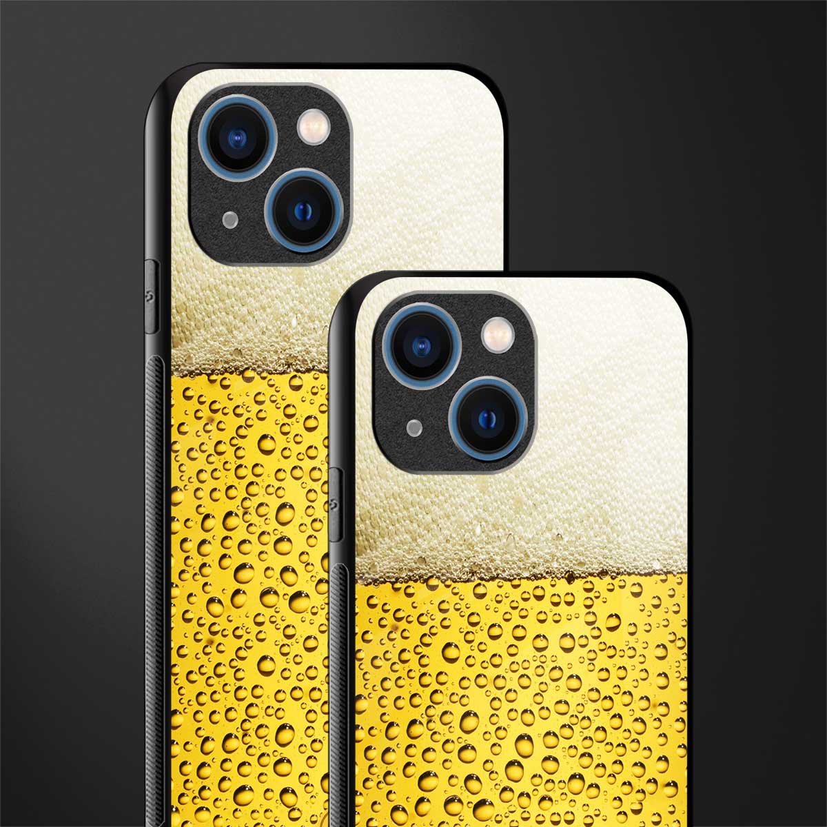 fizzy beer glass case for iphone 13 mini image-2
