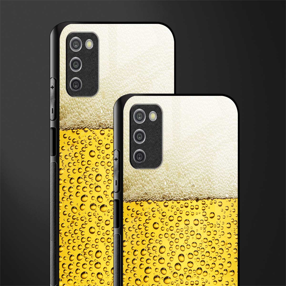 fizzy beer glass case for samsung galaxy a03s image-2